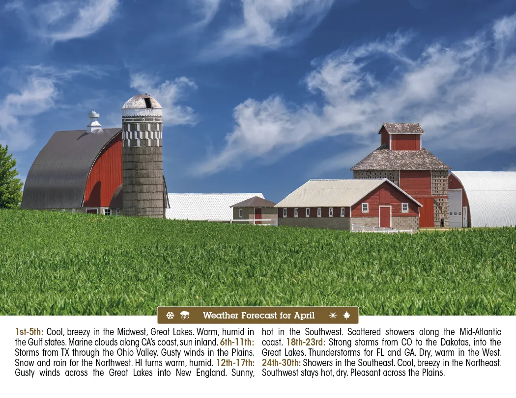 Scenic Almanac Calendar Weather FSC Gloss - 19 x 11 in - product view 7