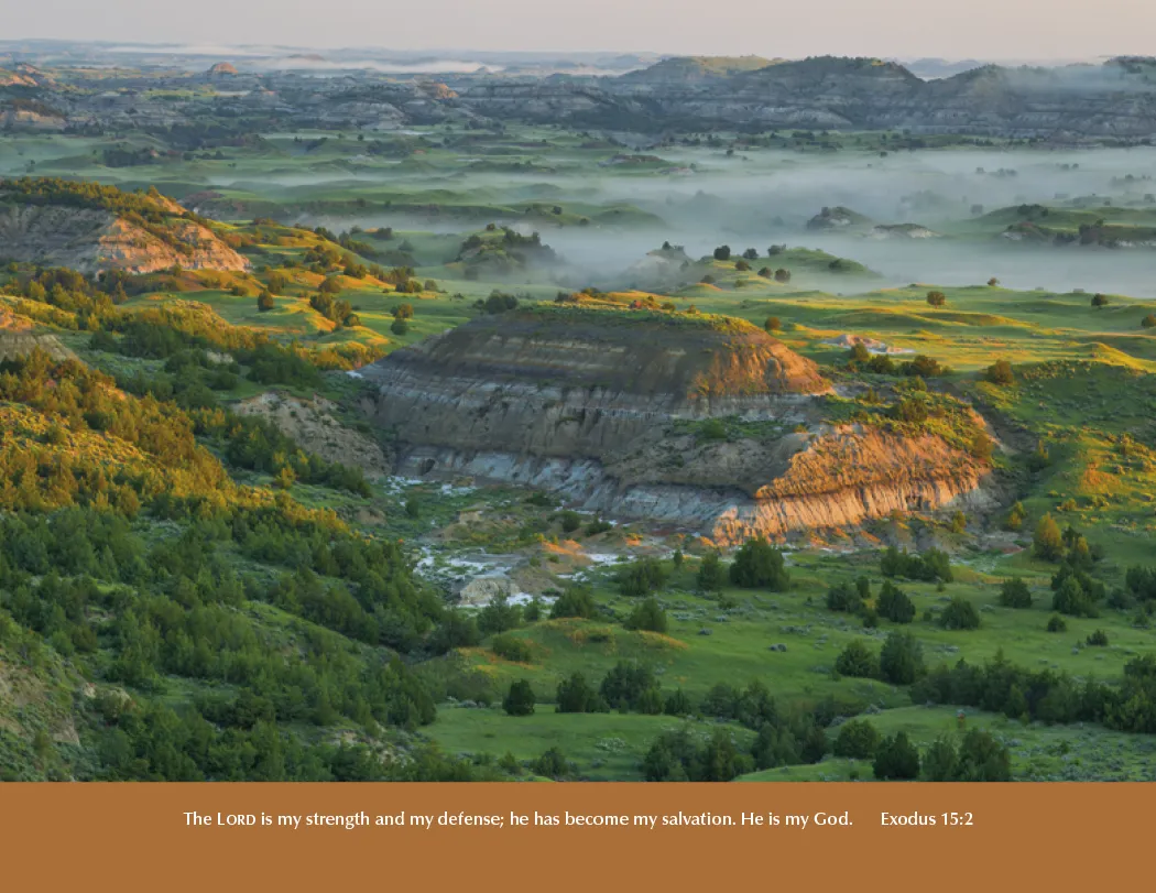 Eternal Word Bible Verse Spiral Calendar FSC Paper - 18.5 x 11 in - product view 13