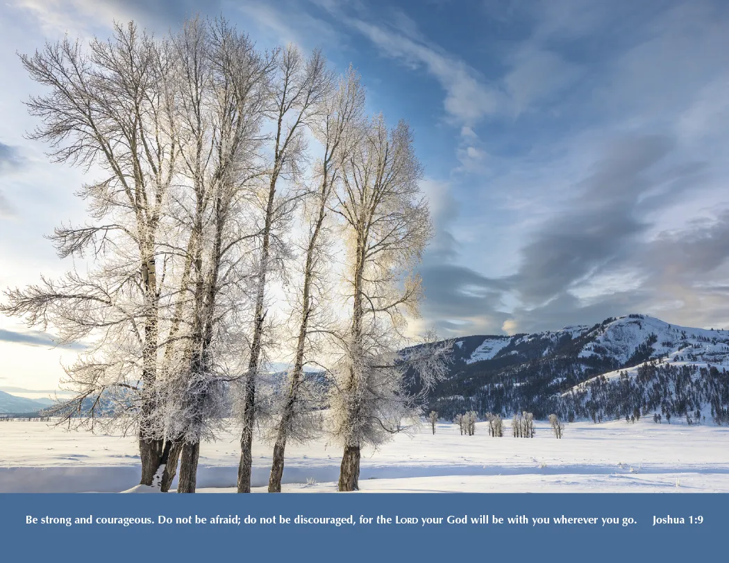 Everlasting Word Spiral Calendar Bible Verses - 18.5 x 11 in - product view 4