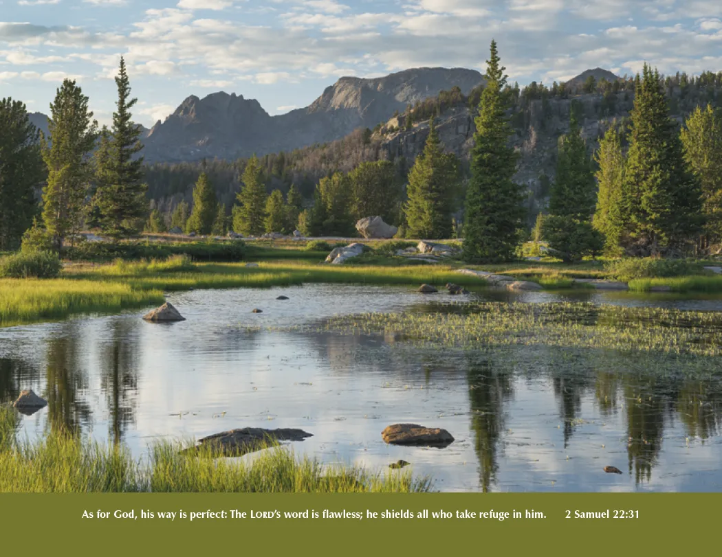 Everlasting Word Spiral Calendar Bible Verses - 18.5 x 11 in - product view 7