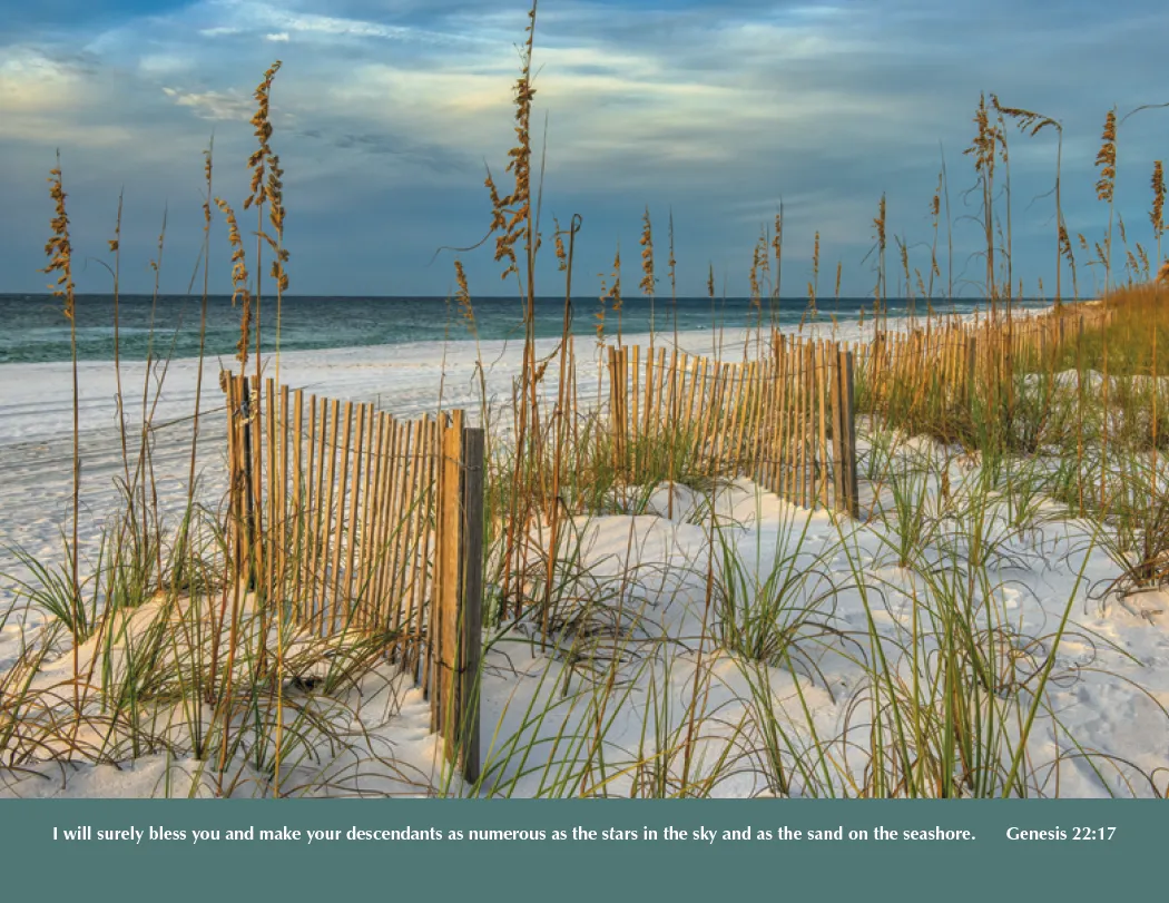 Everlasting Word Spiral Calendar Bible Verses - 18.5 x 11 in - product view 11