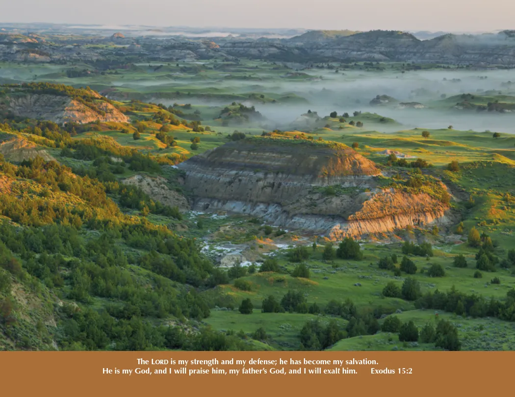 Everlasting Word Spiral Calendar Bible Verses - 18.5 x 11 in - product view 13