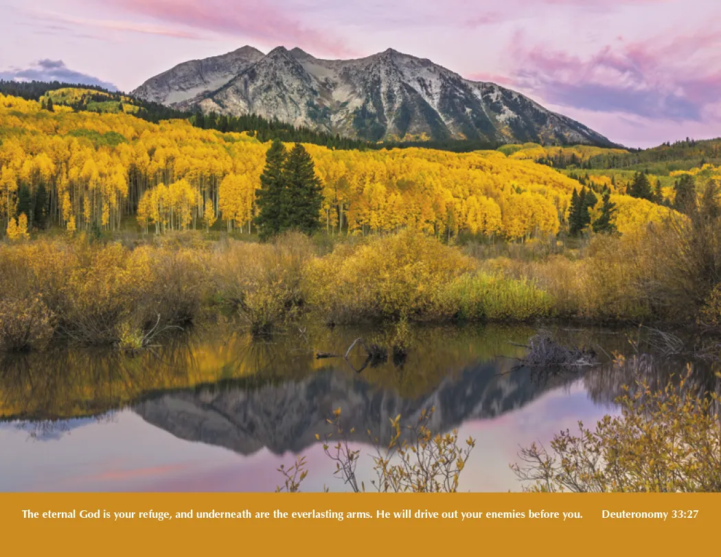 Everlasting Word Spiral Calendar Bible Verses - 18.5 x 11 in - product view 15