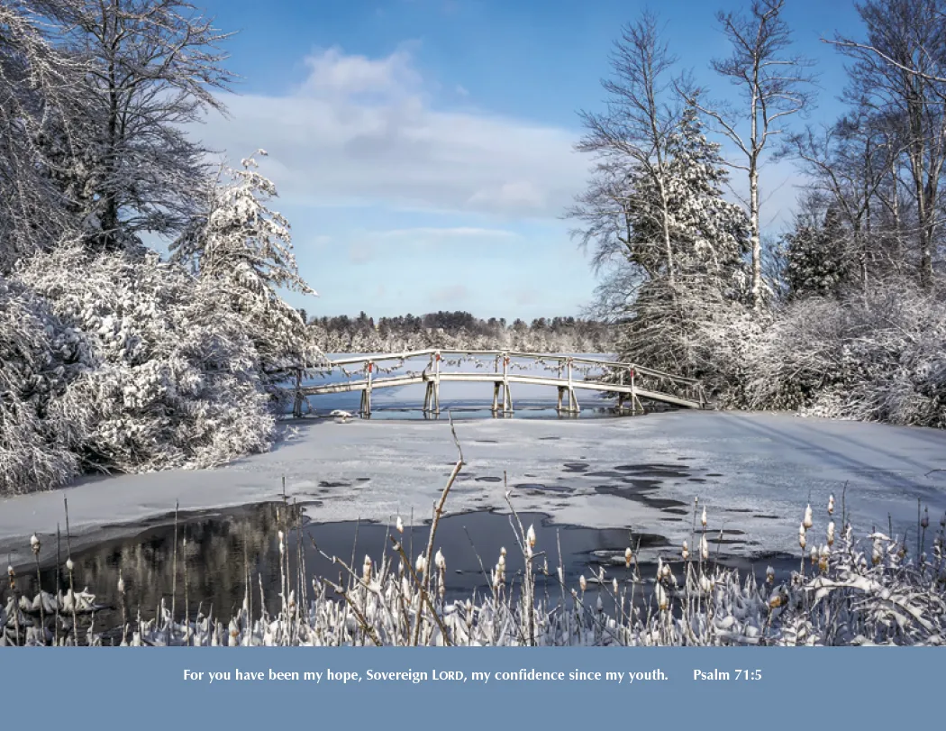 Everlasting Word Spiral Calendar Bible Verses - 18.5 x 11 in - product view 16