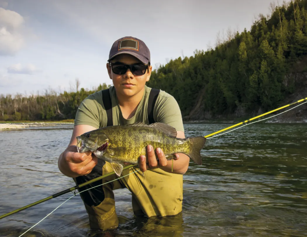 Fishing Wall Calendar Stapled FSC Paper - 19 x 11 in - product view 6