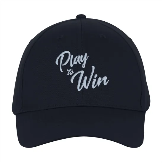 Custom Baseball Cap Structured Cotton Twill (One Size)