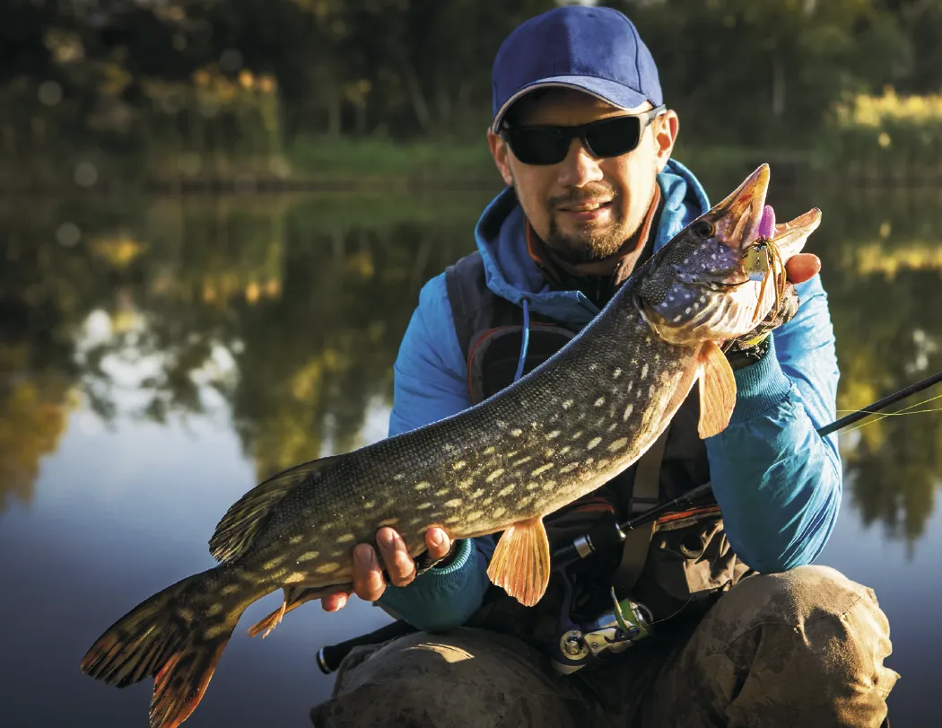 Fishing Guide Wall Calendar Activity Forecast - 19 x 11 in - product view 5