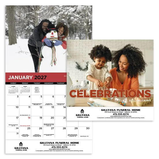 Everyday Celebrations Wall Calendar Black History - 19 x 11 in