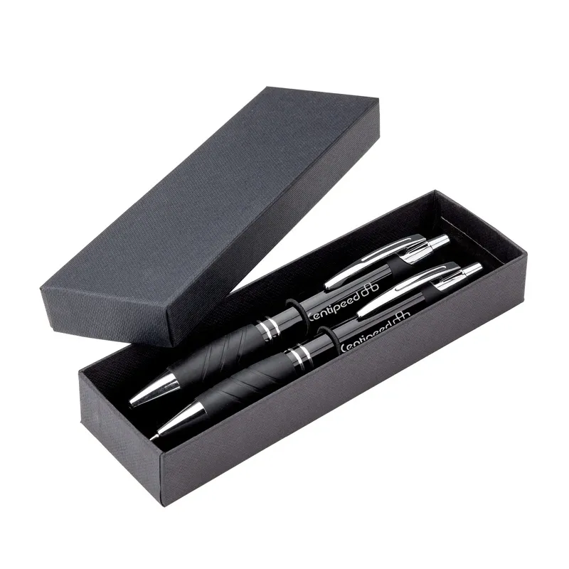 Pen Set Ballpoint Mechanical Pencil Aluminum Gift Box