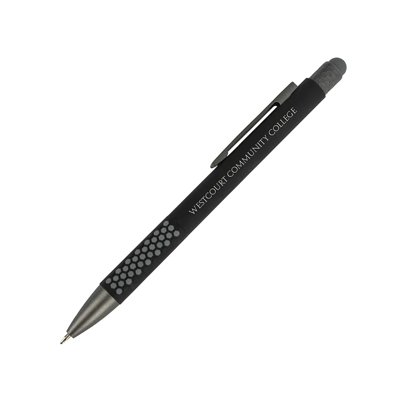 Pen Aluminum Dot-Textured Grip Ballpoint - 5.63 in