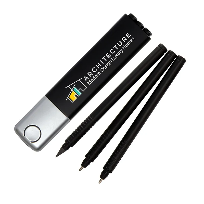 Pen Set 3-in-1 with Eternal Pencil - 5 7/16 in