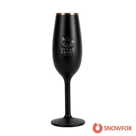 Insulated Champagne Flute Double Wall Steel - 6 oz