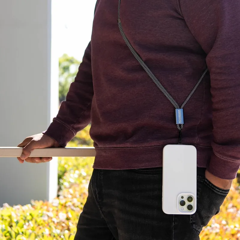 Phone Lanyard Adjustable RPET Recycled - 47 1/4 in - product view 6