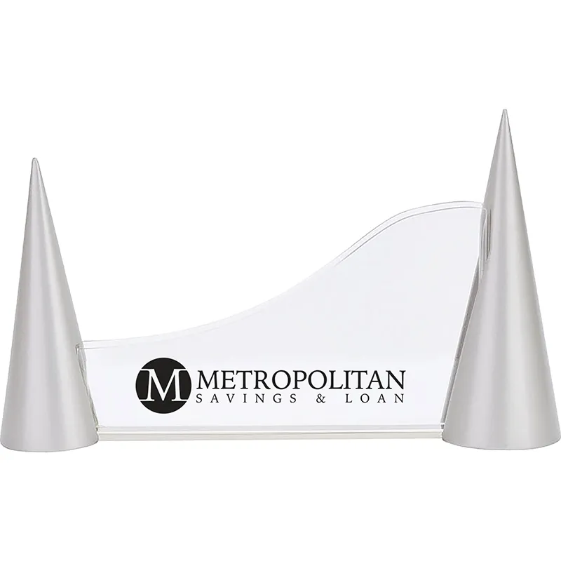 Business Card Holder Acrylic Clear Desktop Display