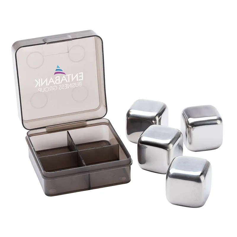 Ice Cube Set Stainless Steel 4-Piece - 2 1/2 in W - product view 3