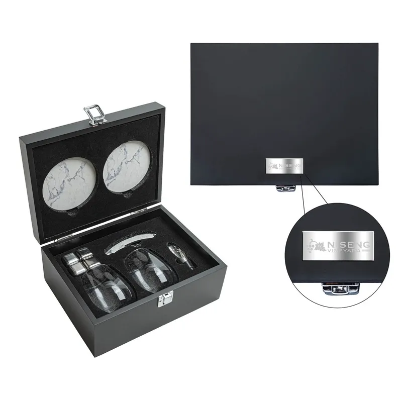 Wine Set with Glasses and Tools - 10 Piece