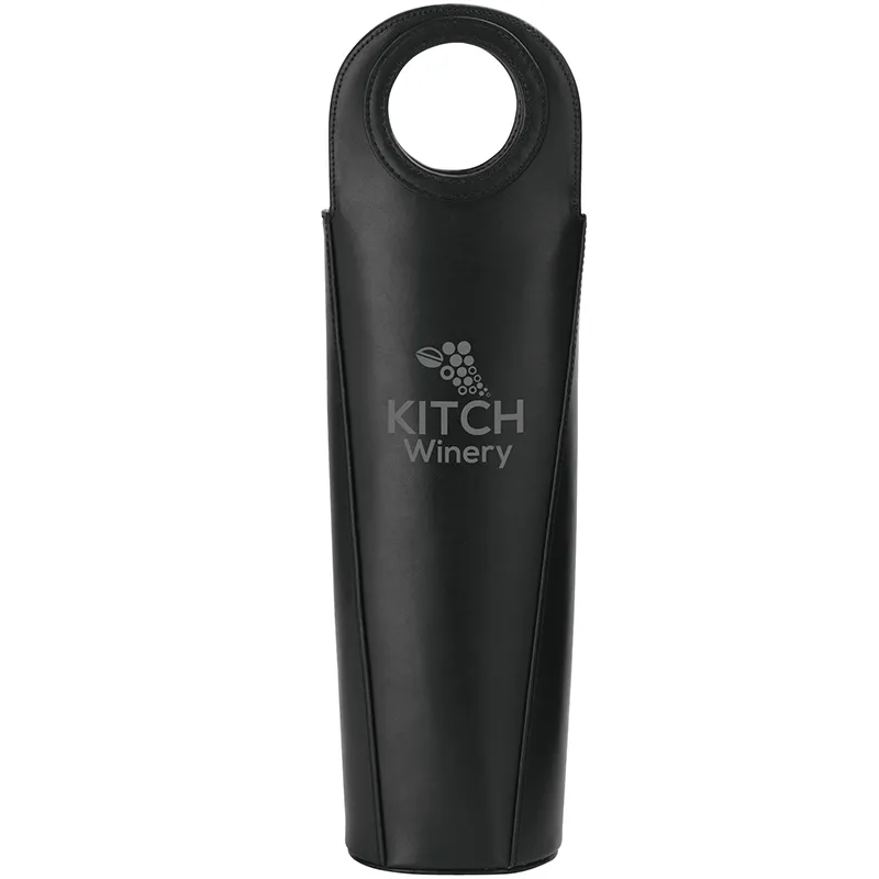 Leather Wine Carrier with Insulated Interior