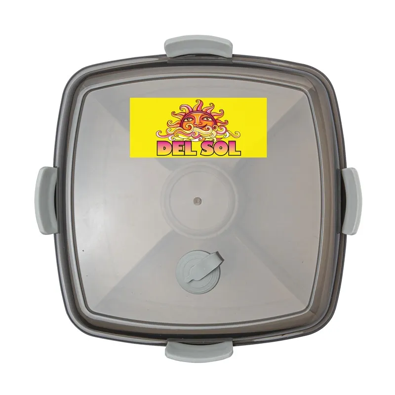 Salad Container Set with Compartment Tray - 28 oz - product view 2