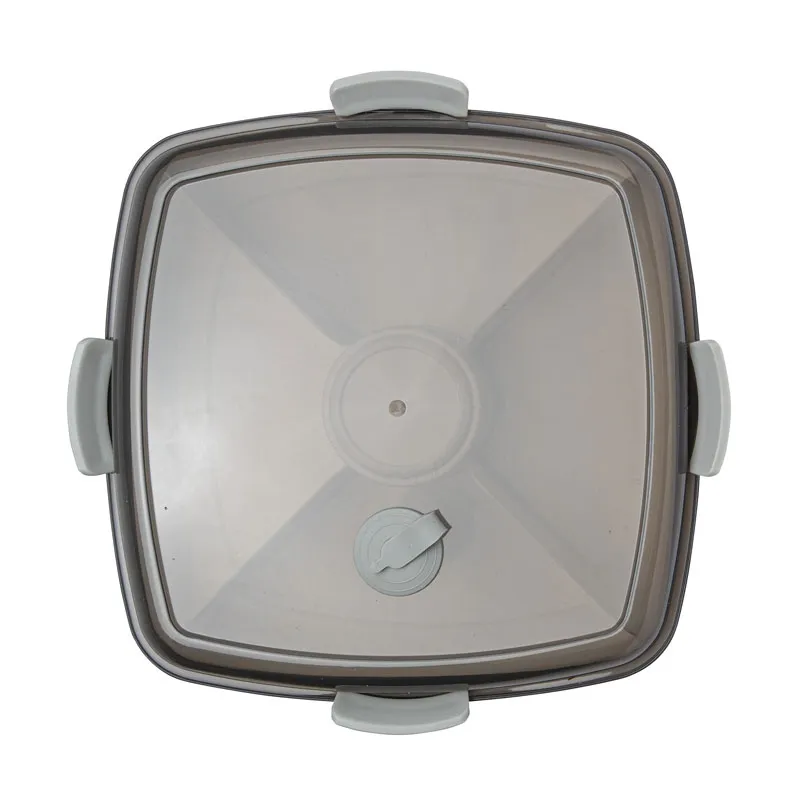 Salad Container Set with Compartment Tray - 28 oz - product view 3