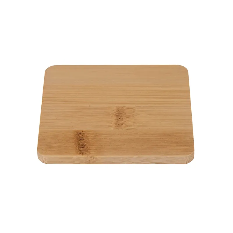 Coaster Bamboo Square with Protective Feet - 3.5 in - product view 4