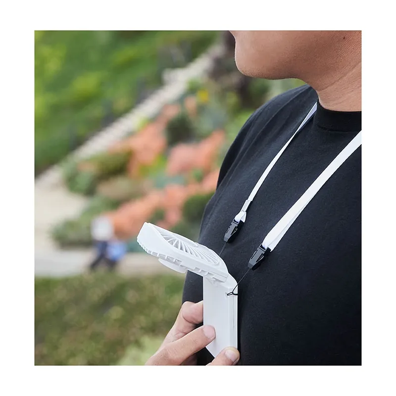 Rechargeable Hand Fan Multi-Use Folding - 5 15/16 in - product view 7