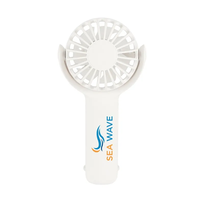 Rechargeable Hand Fan Rotatable Head Carabiner - 5 13/16 in