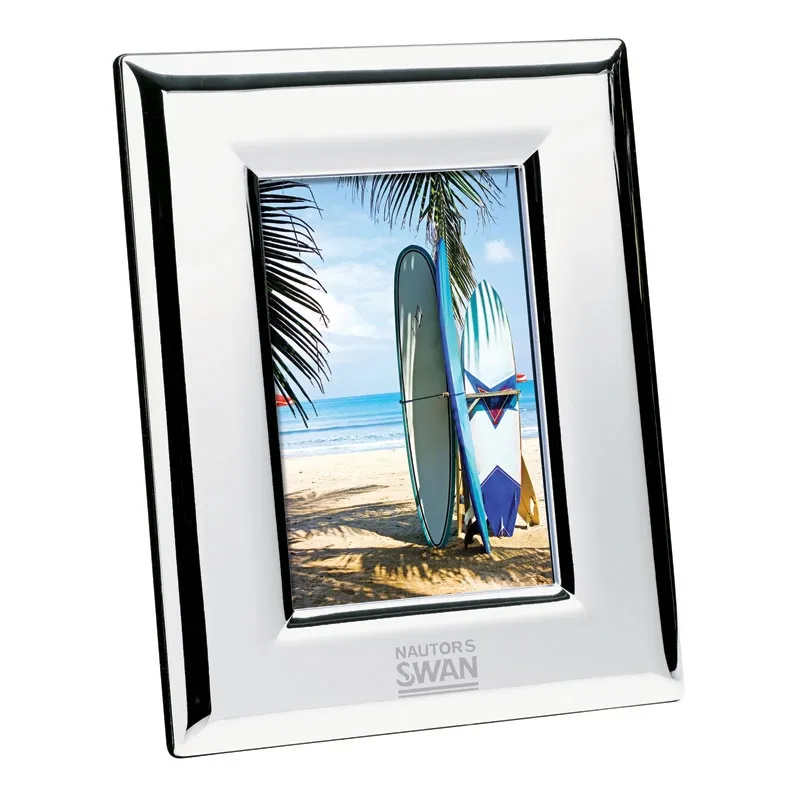 Photo Frame Chrome Plated Metal - 4 x 6 in - product view 3