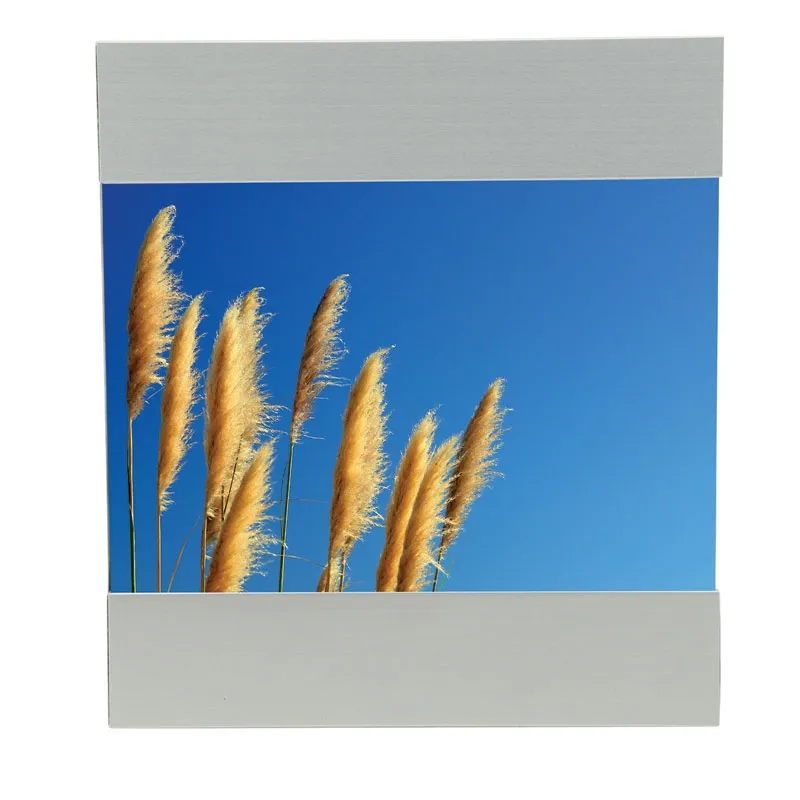 Photo Frame Aluminum with Horizontal Borders - 7 x 5 in - product view 2
