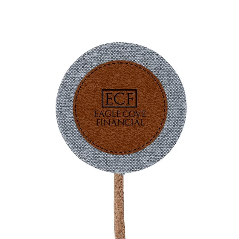 Wireless Charging Pad 10W RPET Cork - 2.4 x 2.4 in - product view 2