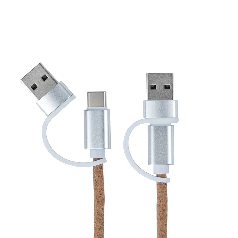 Wireless Charging Pad 10W RPET Cork - 2.4 x 2.4 in - product view 4