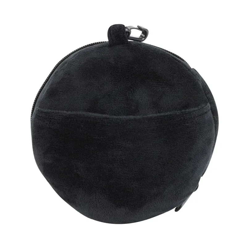 Travel Neck Pillow Built-In Sleep Mask - 6 x 6 in - product view 2