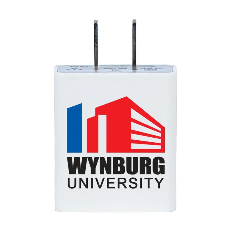 USB Wall Charger 2A UL Listed ABS - 1.6 x 2.4 in - product view 2