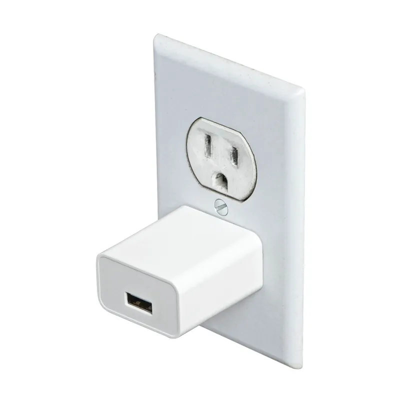 USB Wall Charger 2A UL Listed ABS - 1.6 x 2.4 in - product view 4