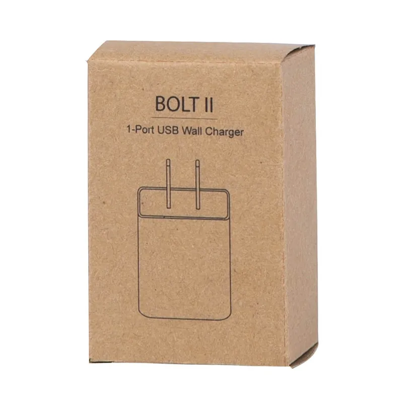 USB Wall Charger 2A UL Listed ABS - 1.6 x 2.4 in - product view 6