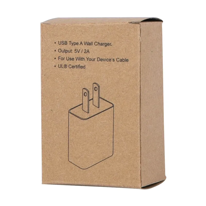 USB Wall Charger 2A UL Listed ABS - 1.6 x 2.4 in - product view 7