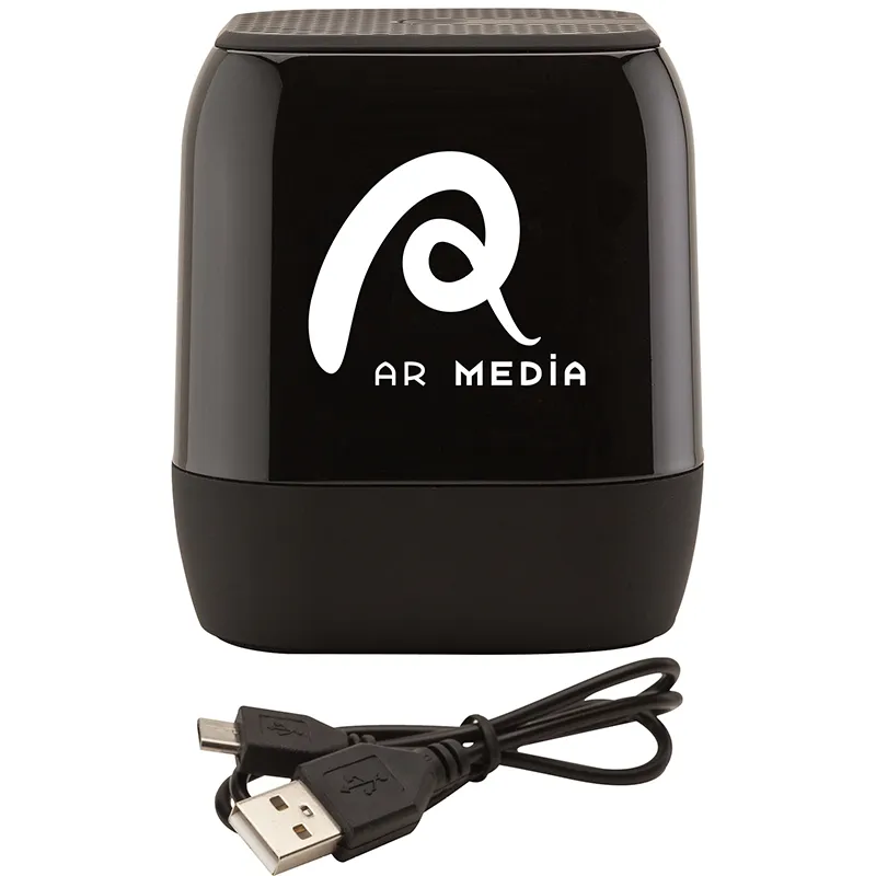 Bluetooth Speaker ABS High Gloss 30ft Range - 2.9 x 3.4 in