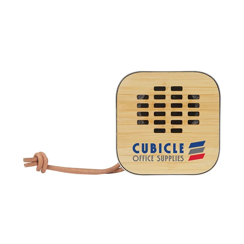Bluetooth Speaker Bamboo Recycled Aluminum - 3W
