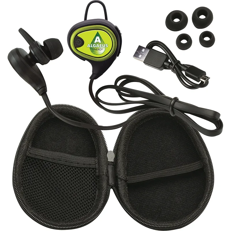 Xoopar Bluetooth Earbuds Flat Wire - 30 ft Range