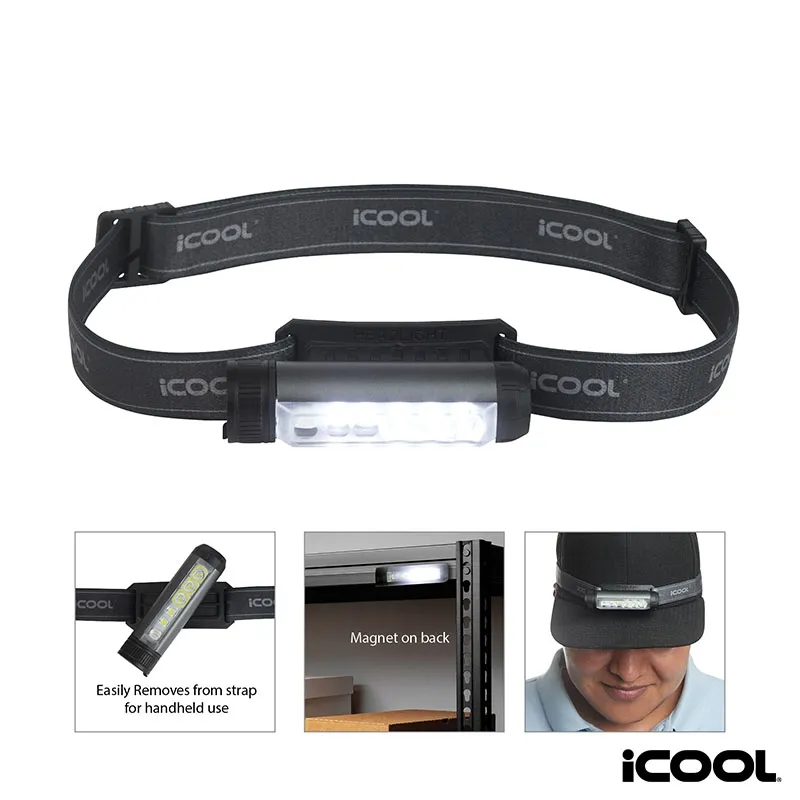 LED Headlamp Rechargeable with Removable Flashlight - 4 in - product view 9