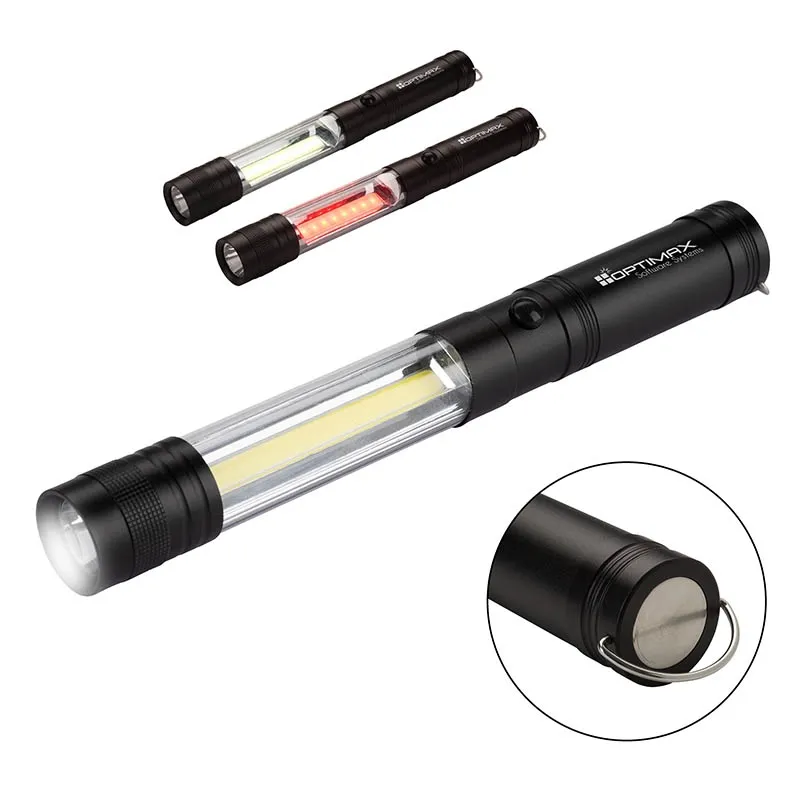 Emergency Light COB Magnetic with Flashlight - 9.1 in - product view 6