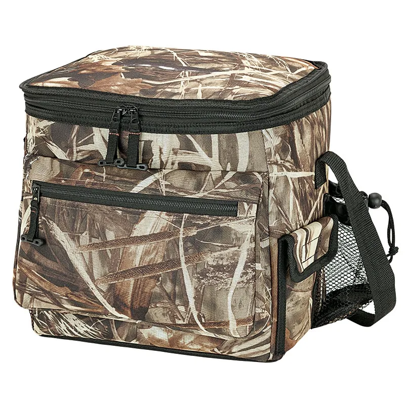 Camo Cooler Bag with Multiple Pockets - 24 Can - product view 2