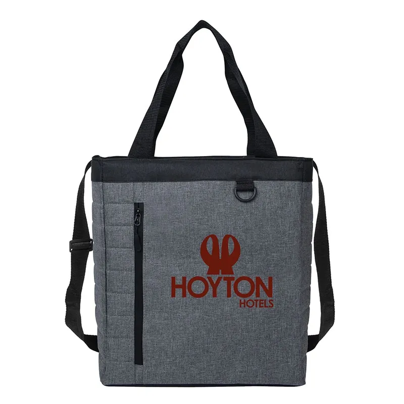 Insulated Cooler Bag Wide Dual-Zip Opening - 24 Can