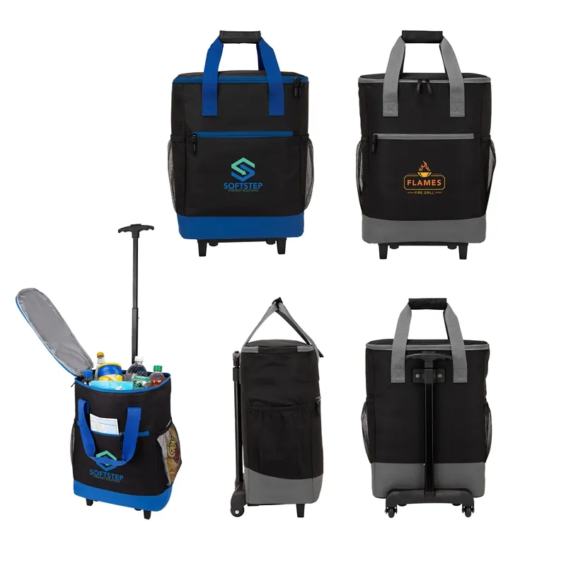 Rolling Cooler Telescoping Handle - 36 Can - product view 10