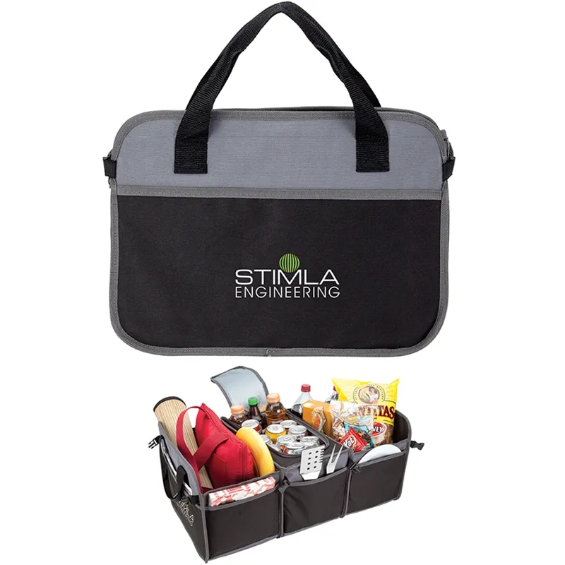 Trunk Organizer with 34-Can Cooler - 15.75 x 11.25 x 25.5 in