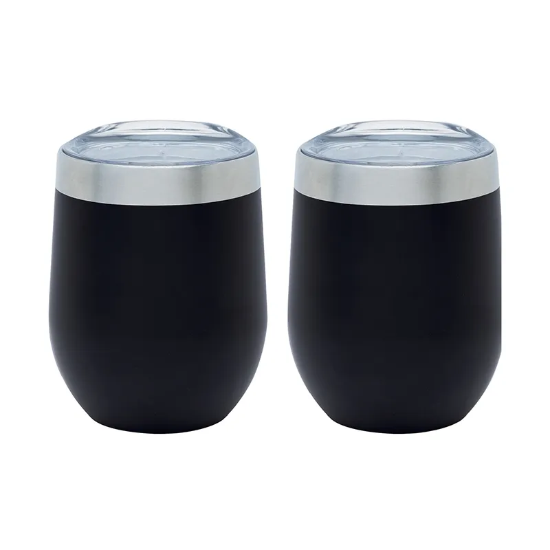 Insulated Wine Tumbler Gift Set Double Wall - 12 oz (2 Pack) - product view 7