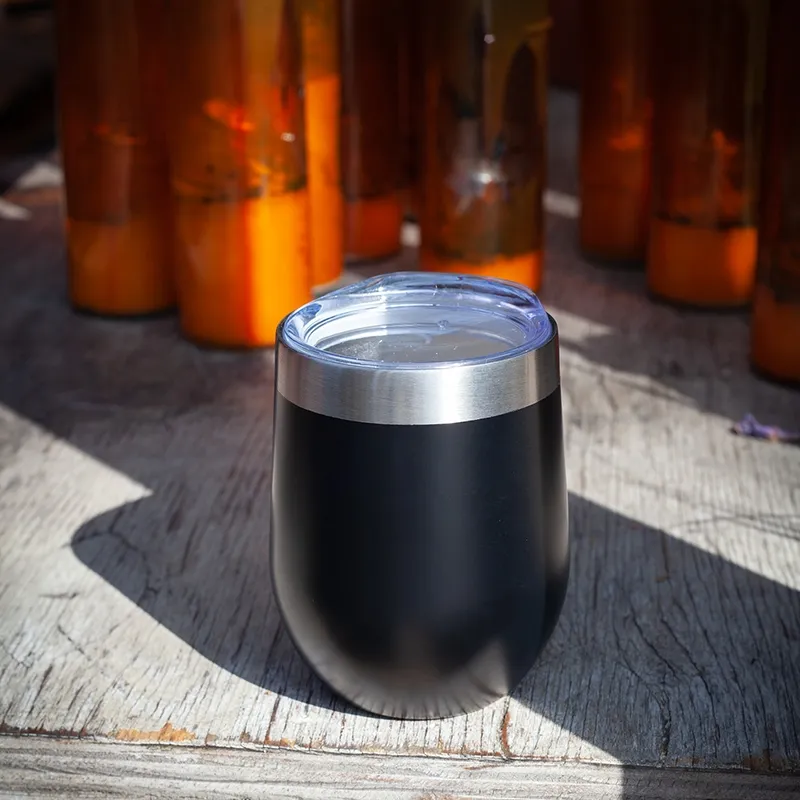 Insulated Wine Tumbler Gift Set Double Wall - 12 oz (2 Pack) - product view 10