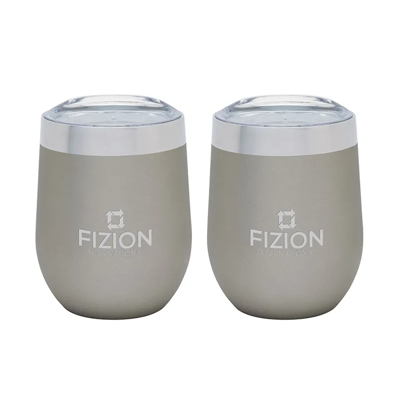 Insulated Wine Tumbler Gift Set Double Wall - 12 oz (2 Pack) - product view 11
