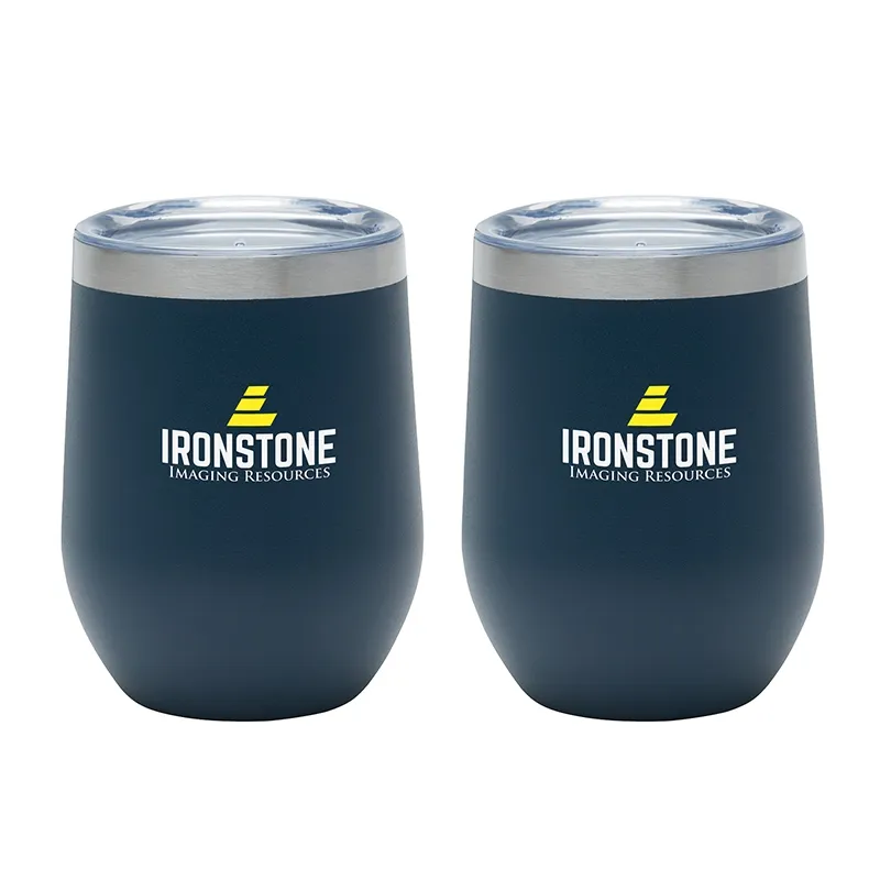 Insulated Wine Tumbler Gift Set Vacuum Sealed - 12 oz (2 Pack) - product view 10