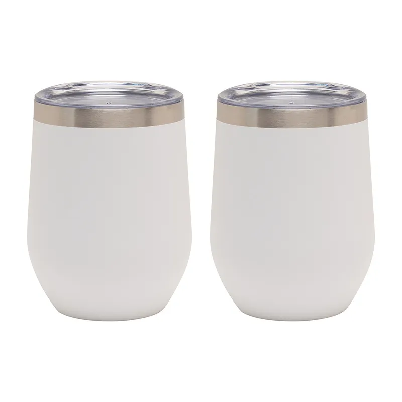 Insulated Wine Tumbler Gift Set Vacuum Sealed - 12 oz (2 Pack) - product view 13
