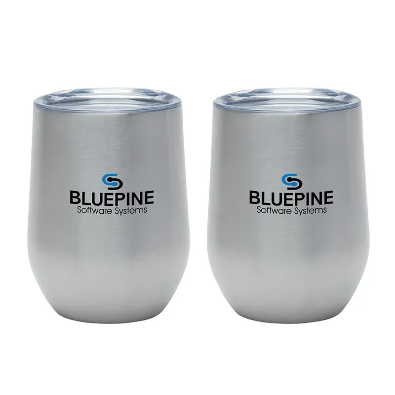 Insulated Wine Tumbler Gift Set Vacuum Sealed - 12 oz (2 Pack) - product view 15